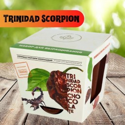 Набор д/выращивания растений "Plant Republic", "Перец острый Тринидад Скорпион Шоколадный"